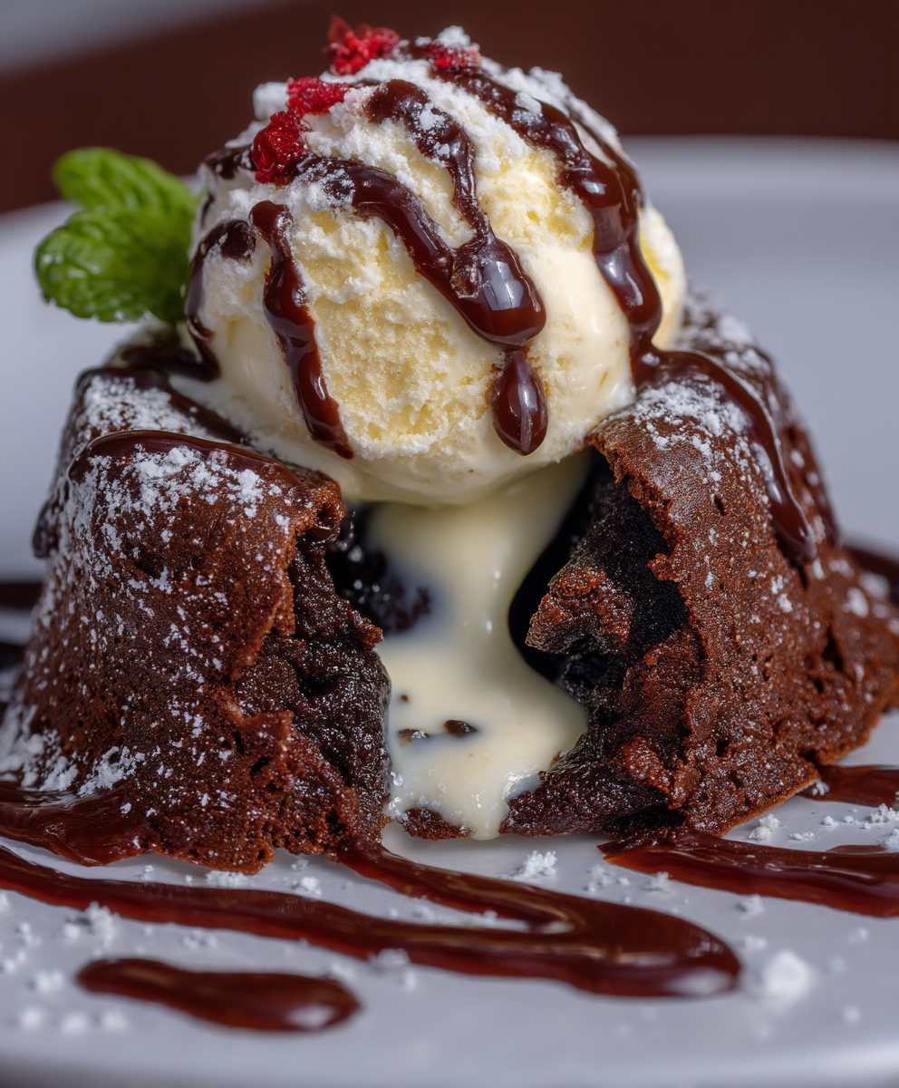 Schoko Lava Kuchen backen