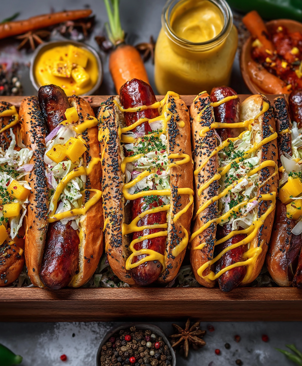 Grilldogs Mango Curry Senf