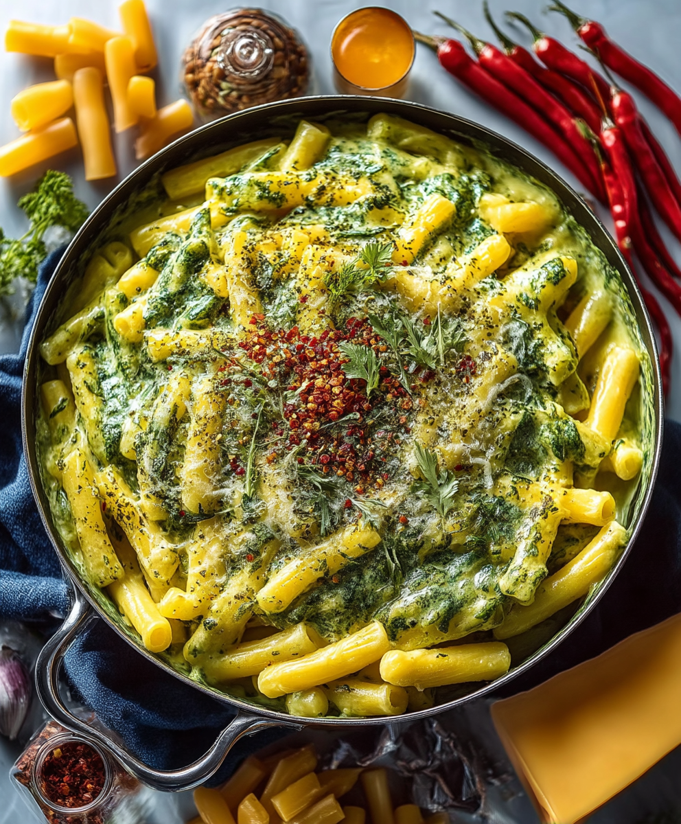 Spinat Mac and Cheese